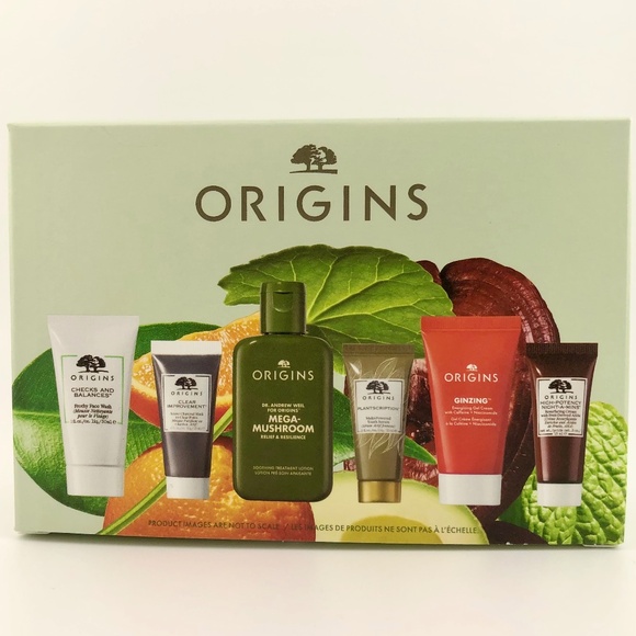 Origins Gift Set Mega Mushroom Night-a-mins Mask Plantscription NEW BOX - Picture 6 of 6